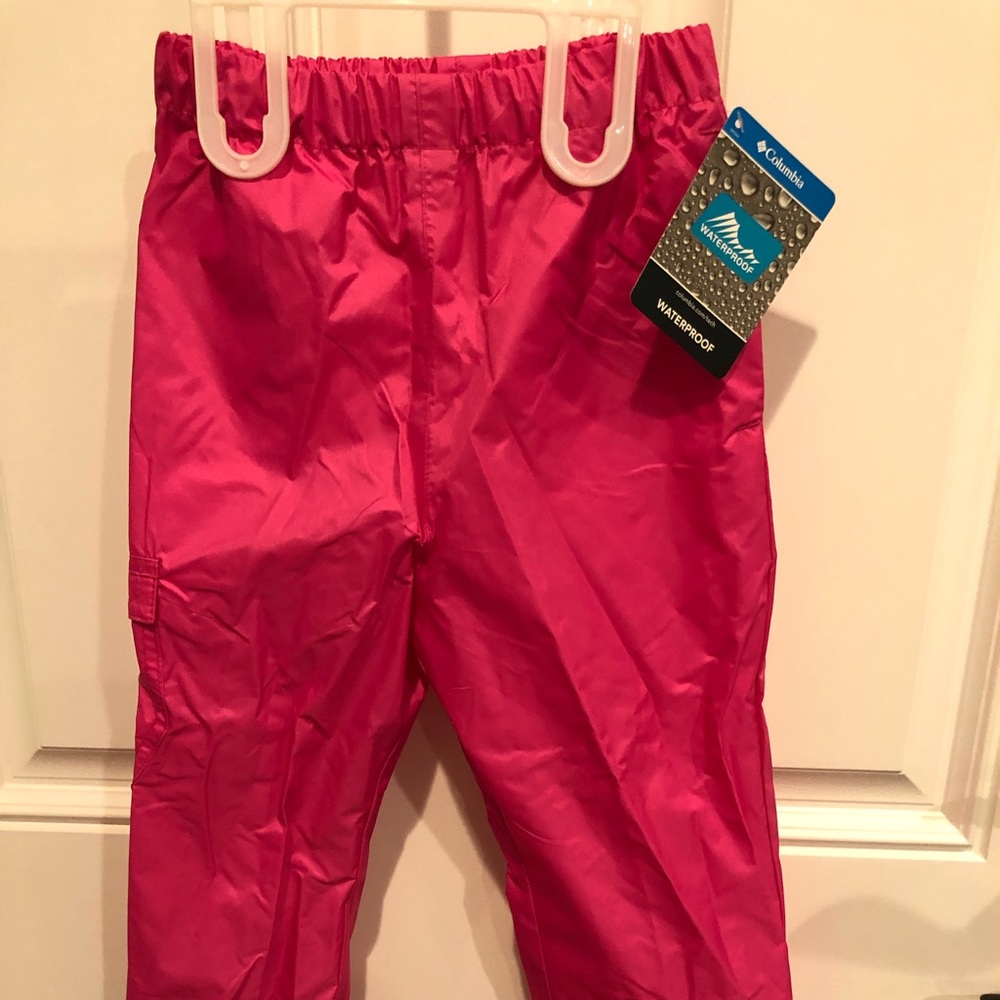 New! Columbia Waterproof pants